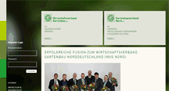 Desktop Screenshot of gartenbau-verband.de